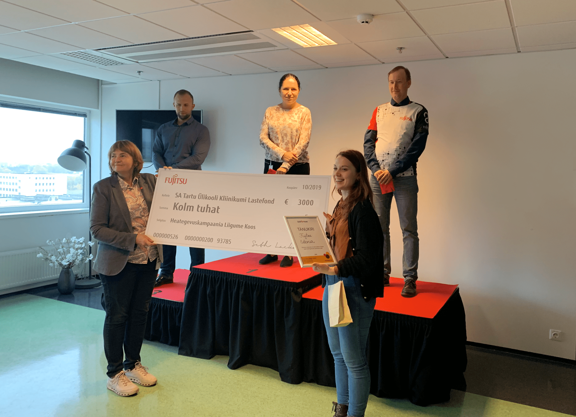 Liigume Koos kampaania lõpetamine Fujitsus