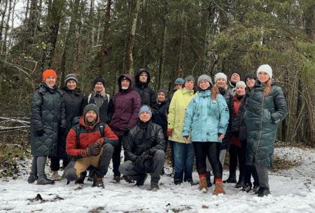 Fujitsu töötajad tervisekuu matkal Pillapalu loodusrajal
